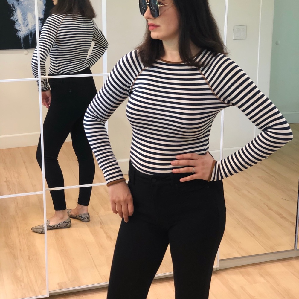 ASOS striped bodysuit